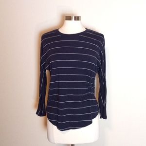 Banana Republic striped nautical navy tunic